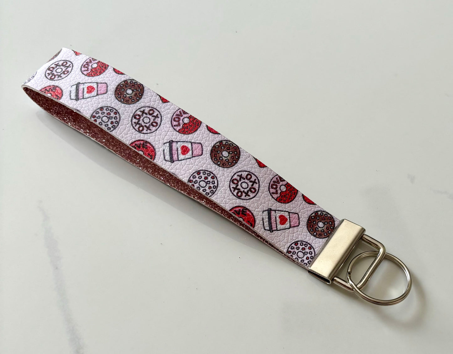 Handmade Wristlet Coffee Love