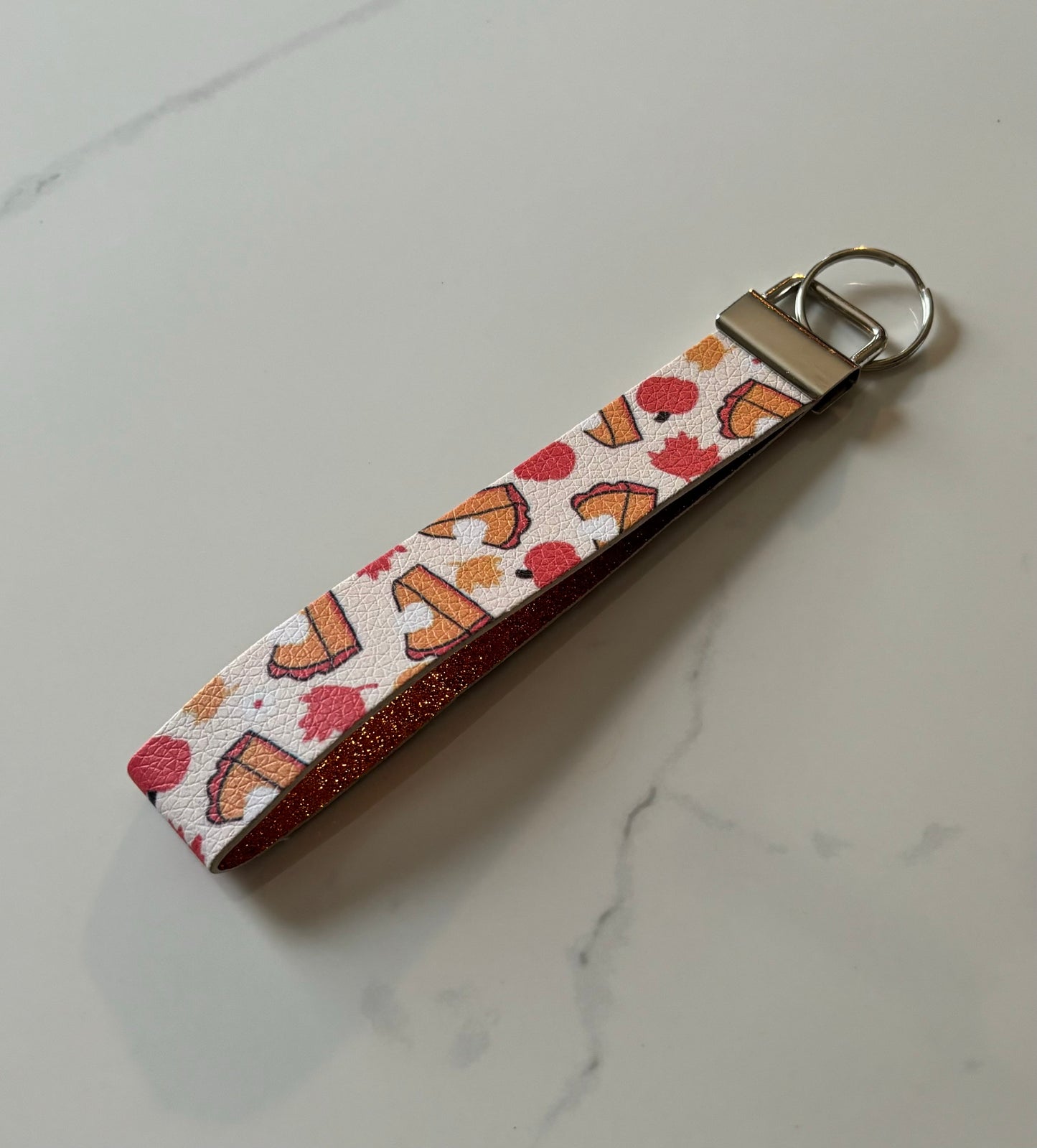 Handmade Wristlet Pumpkin Pie