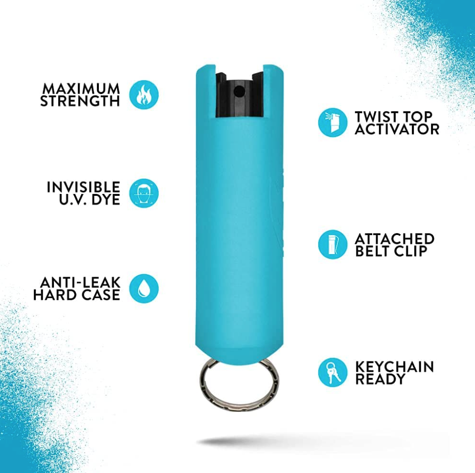 Teal Pepper Spray